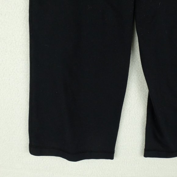 Lululemon Womens Capri Pants 4 Black Yoga Athletic Straight Leg Athleisure - Picture 3 of 11